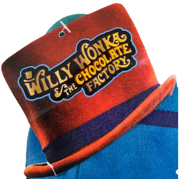 Willy Wonka & the Chocolate Stuffed Plush Factory Violet Beauregarde Blueberry - Picture 3 of 6